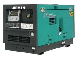 Характеристики компрессоров AIRMAN воздушного охлаждения